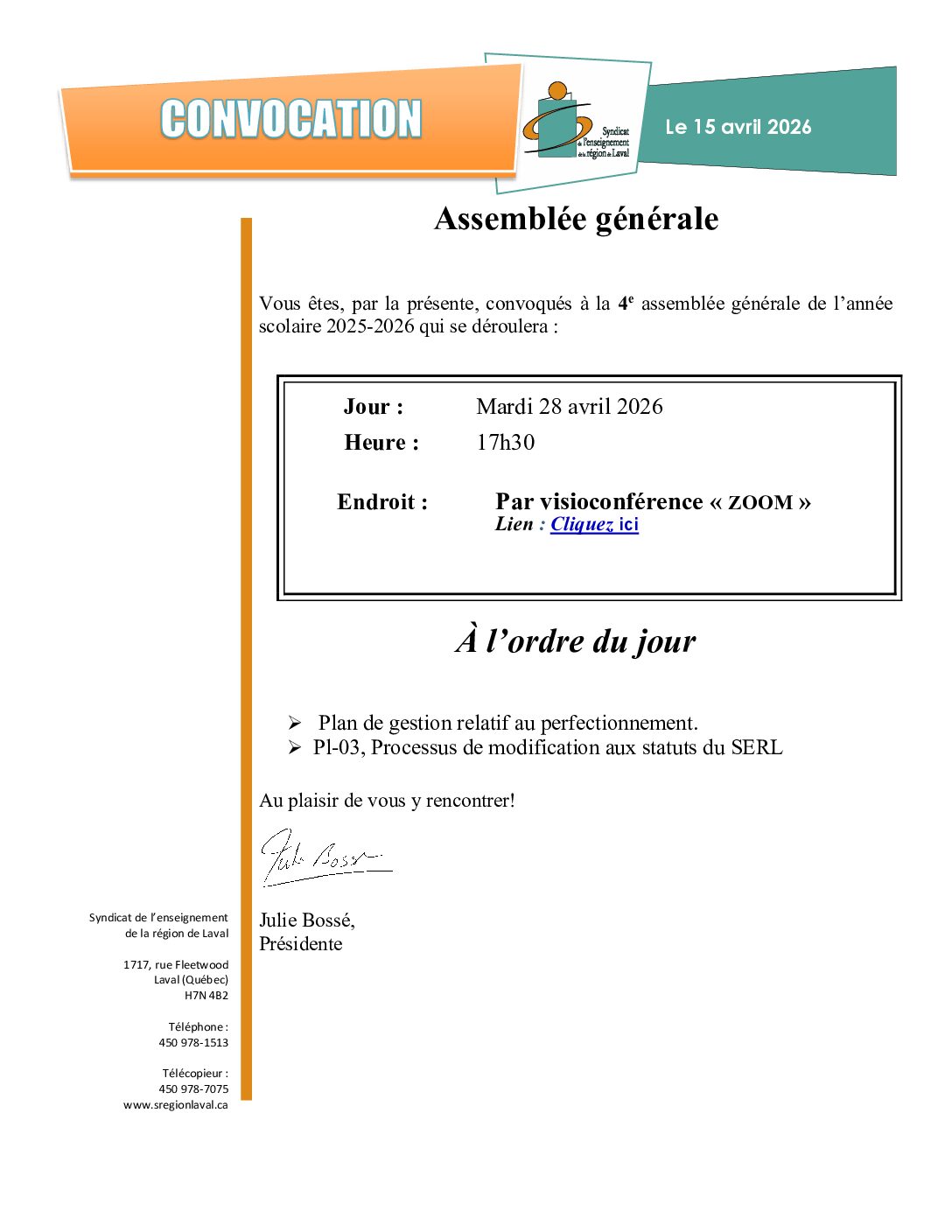 Assemblée générale
